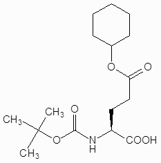 boc-glu (ochex) -oh [cas no . 73821-97-3]