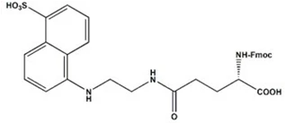 Fmoc-Glu(Edans)-OH
