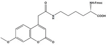 Fmoc-Lys(Mca)-OH